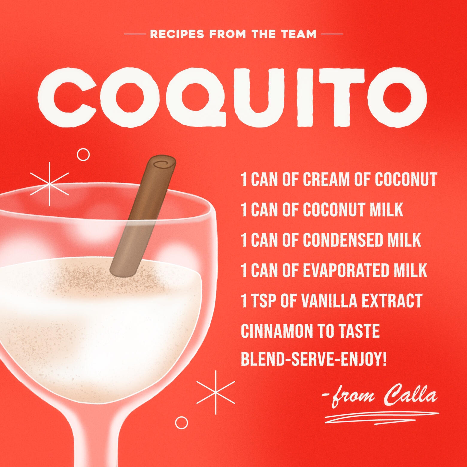 Coquito Recipe